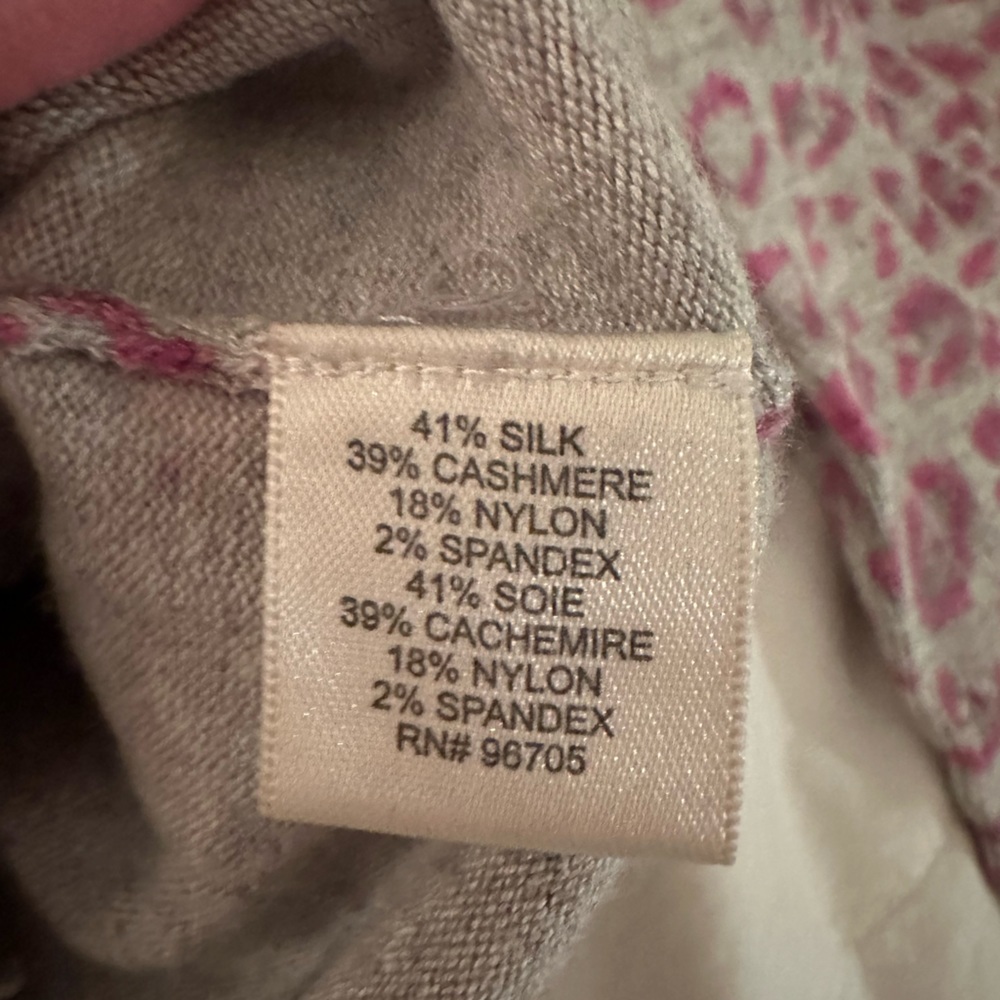 Rebecca Taylor silk & cashmere Cardigan size S - Picture 3 of 5